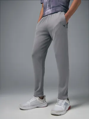 Men Melange Slim Fit Trackpants with TECHNO DRY Stylish Layers