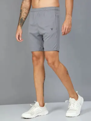 Men Solid Slim Fit Shorts with TECHNO DRY Comfy Wear