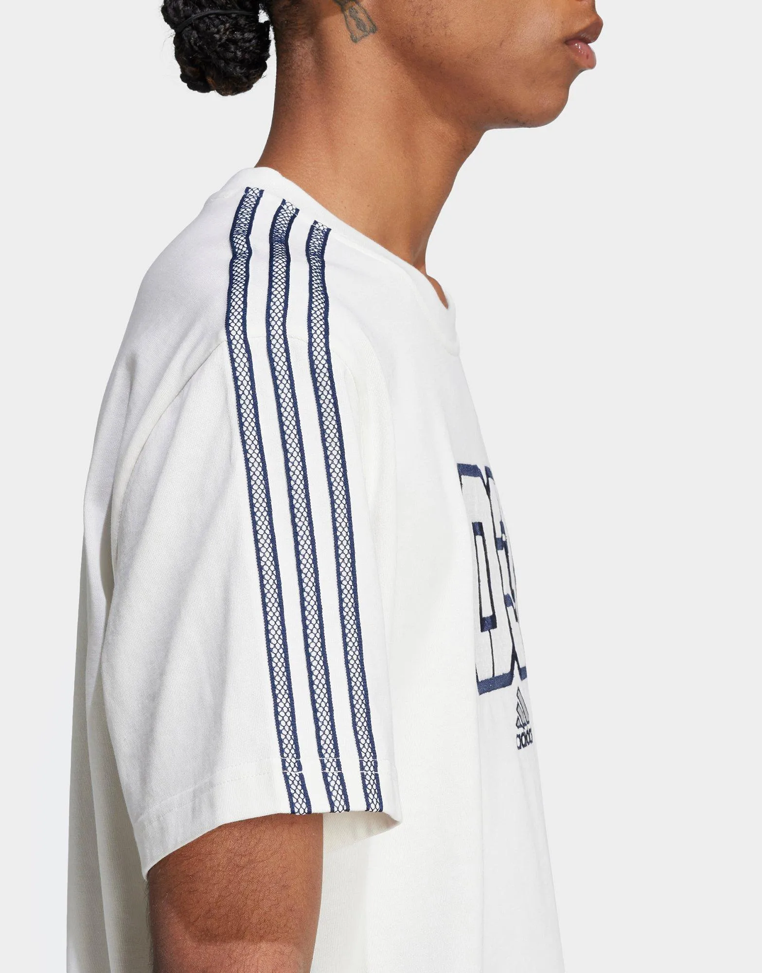 Layered Hem Detail Graphic T-Shirt