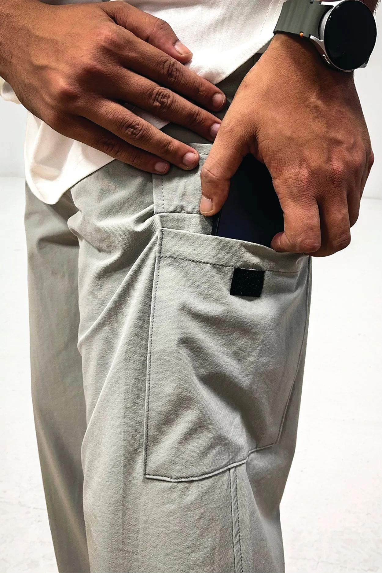Cargo Joggers Gray Relaxed fit wear Torsion Control System