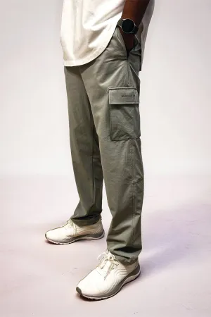 Cargo Joggers Gray Running Gear Pants