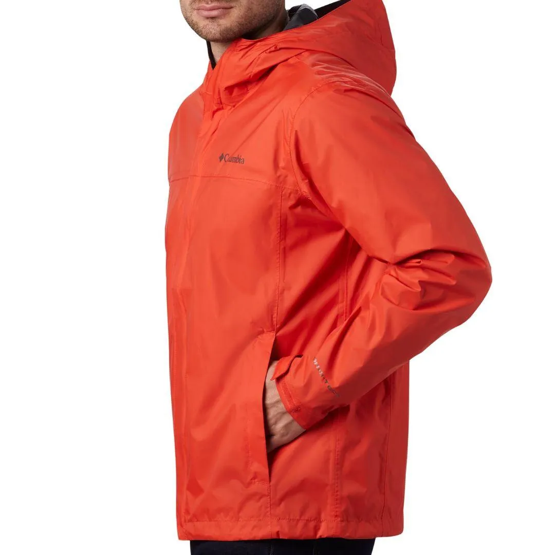 Columbia Men Orange Watertight II Jacket Waterproof windy