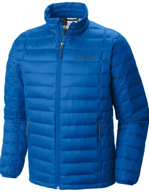 Dual Zip Functionality Columbia Men Blue Voodoo Falls 590 TurboDown  Jacket