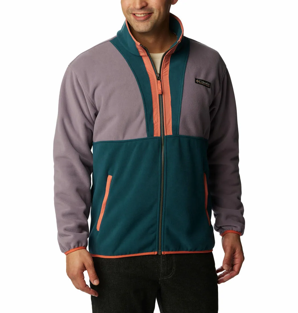 Stretch Layer Columbia Men Purple Backbowl Remastered Fleece