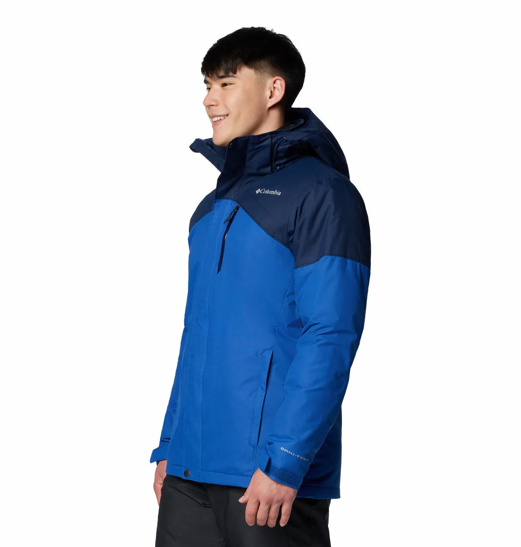 Mix - and - Match Columbia Men Blue Last Tracks II Jacket