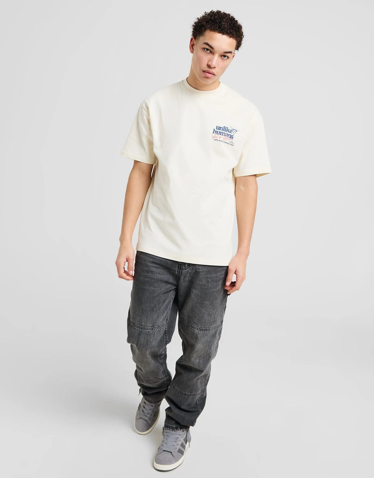 DropShoulderDesign Breathable touch Cocktail T-Shirt