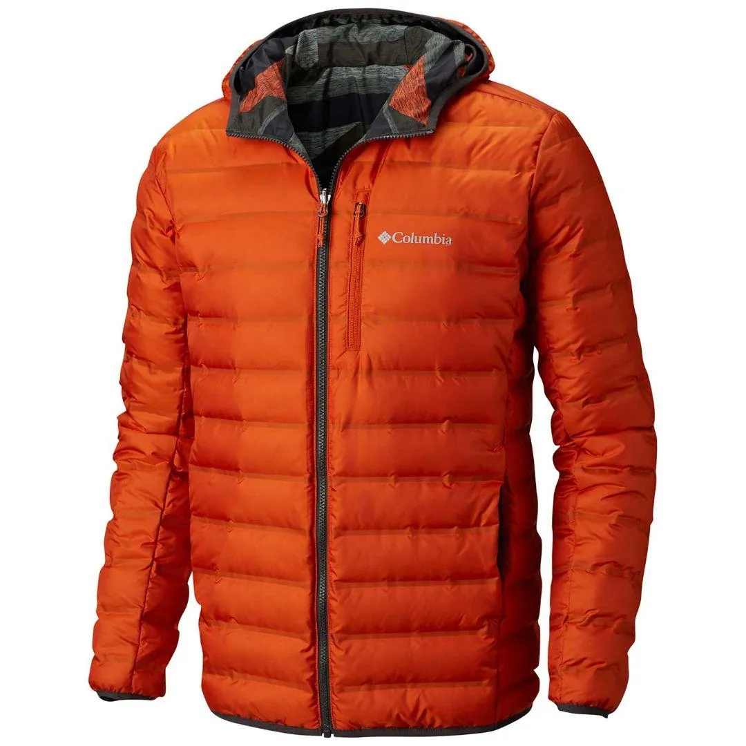 Columbia Men Green Lake 22 Reversible Hooded Jacket Light Fit