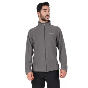 Columbia Men Grey Klamath Range Full Zip (Sun Protection) Brushed Interior