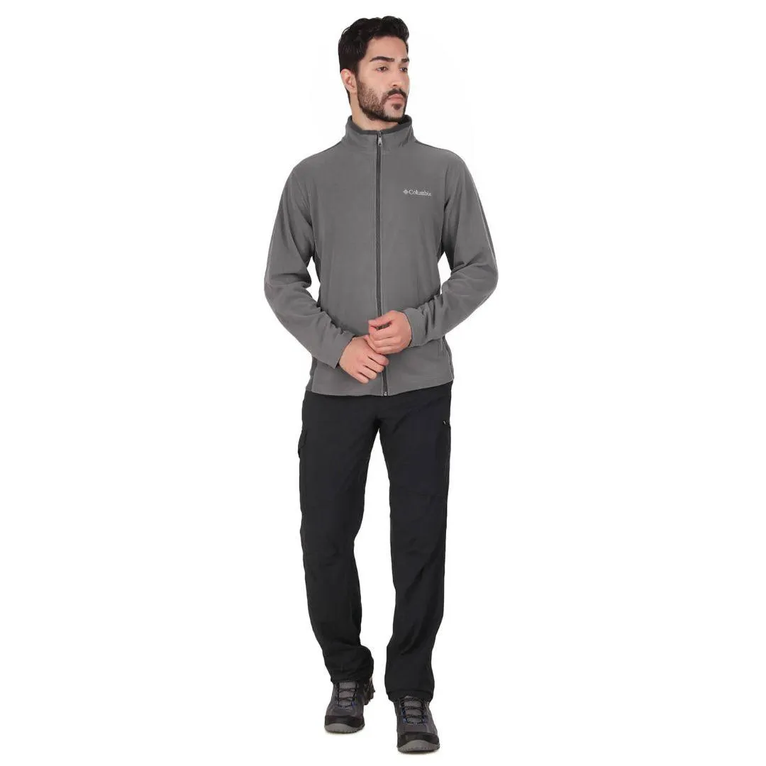 Hiking Gear Columbia Men Grey Klamath Range Full Zip (Sun Protection)