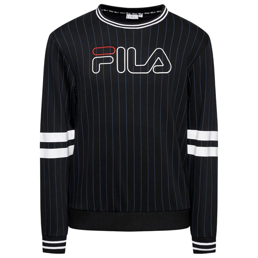 product ethical sourcing Cool Shades Fila felpa girocollo da uomo Jamy 683271 002 nero