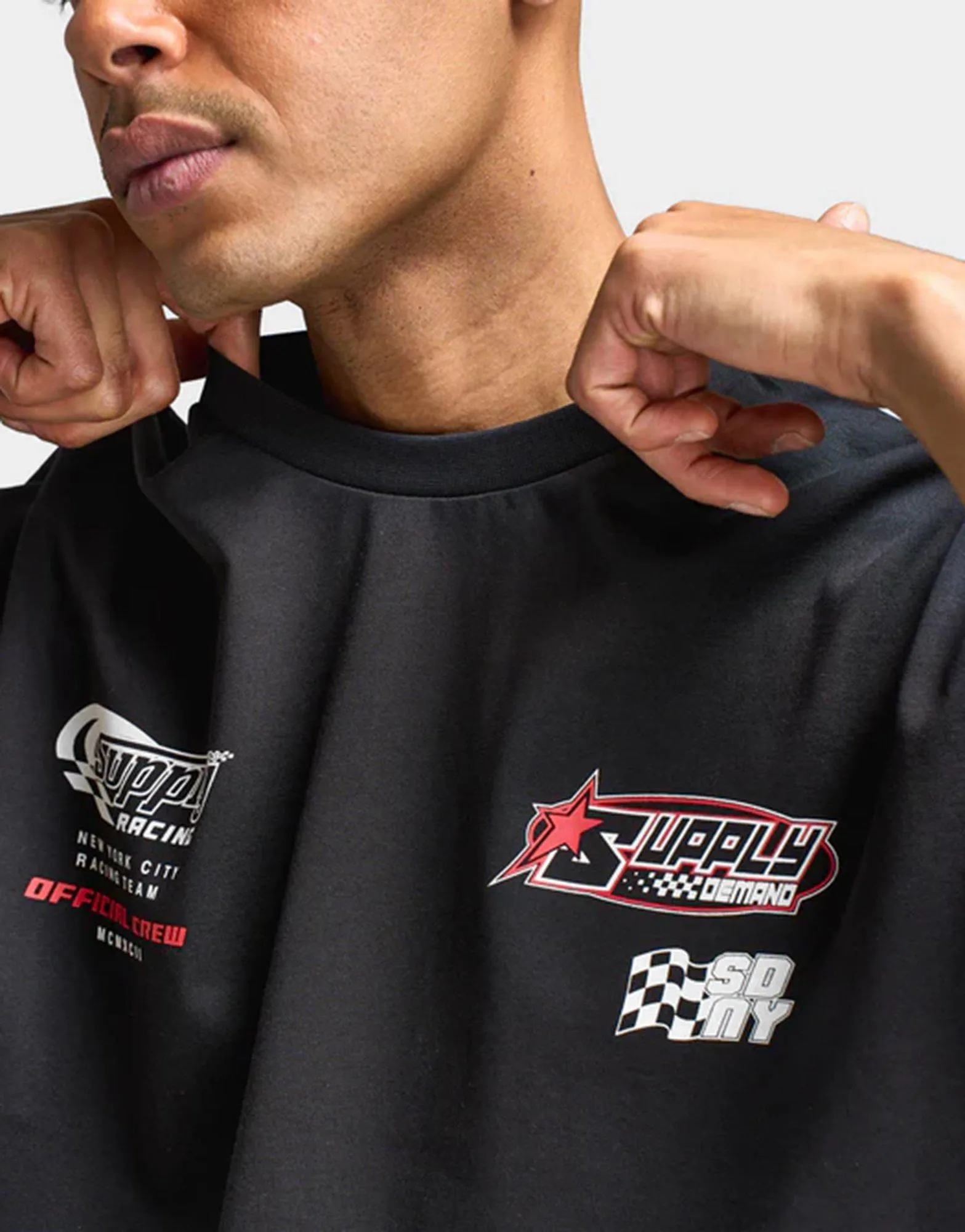 Track T-Shirt Relaxed Vibe Vibrant Colors