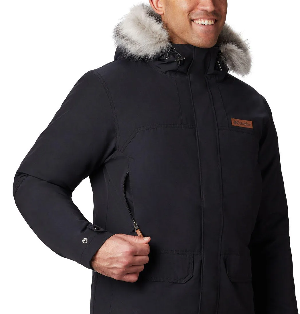 Stylish Insulation Columbia Men Black Marquam Peak Parka