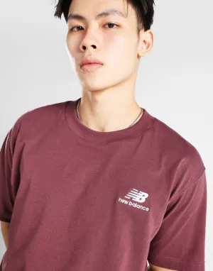 Layered Hem Design Simple Fashion Stack Embroidered T-Shirt
