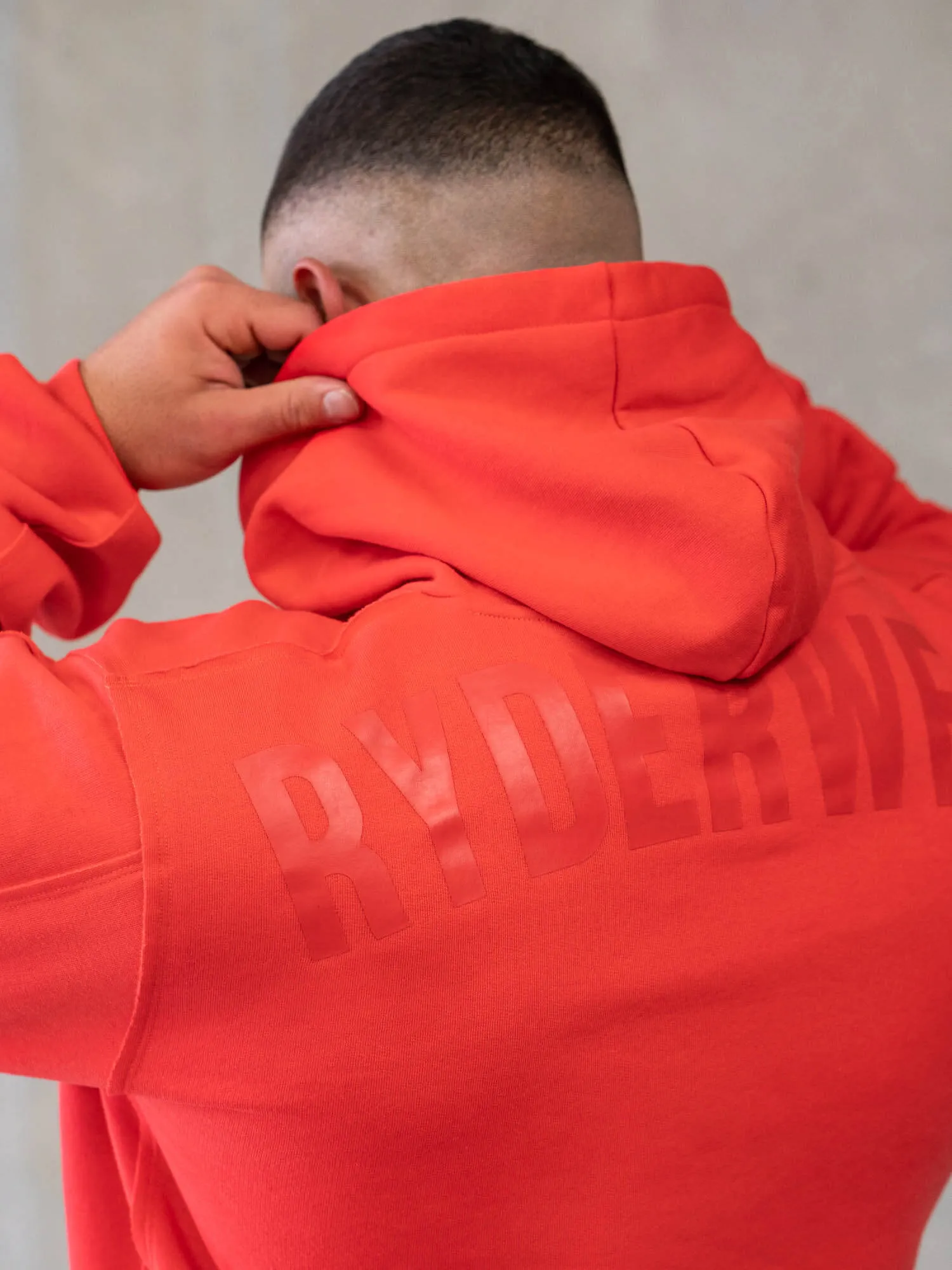 Collared Force Pullover Hoodie - Watermelon