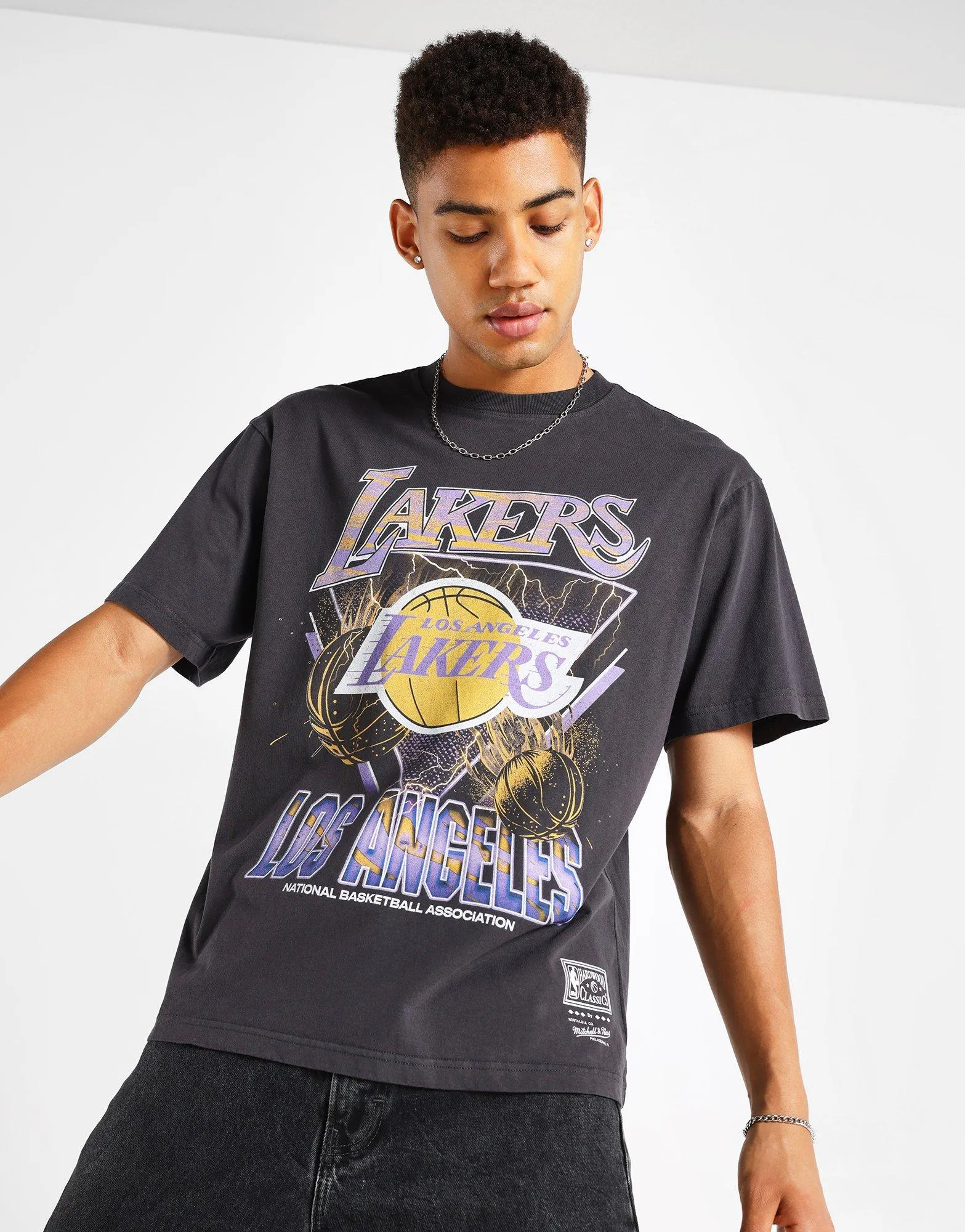 LA Lakers Trigon T-Shirt Chill Comfort Wear Pullover