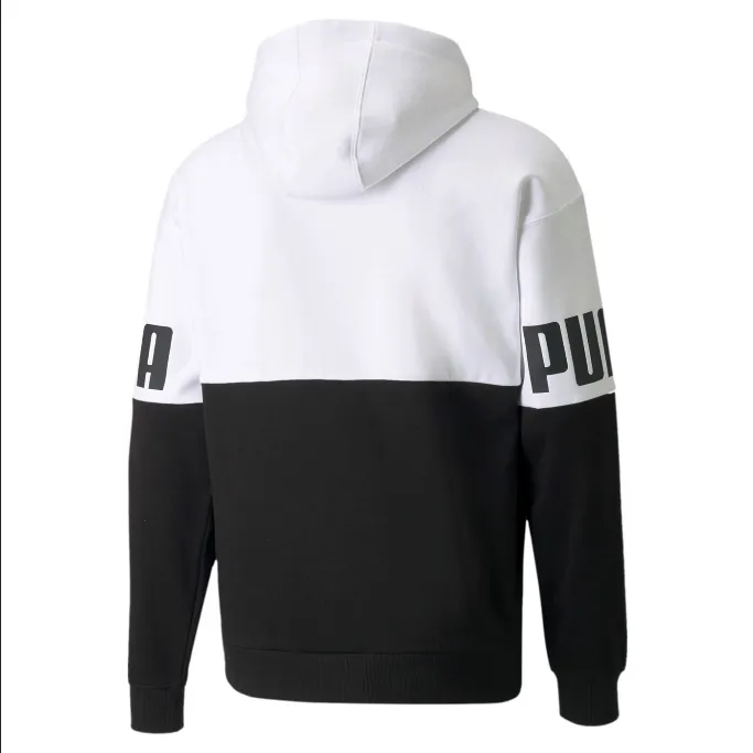 Stylish Puma Power Colorblock Hoodie FL 846103 02 black