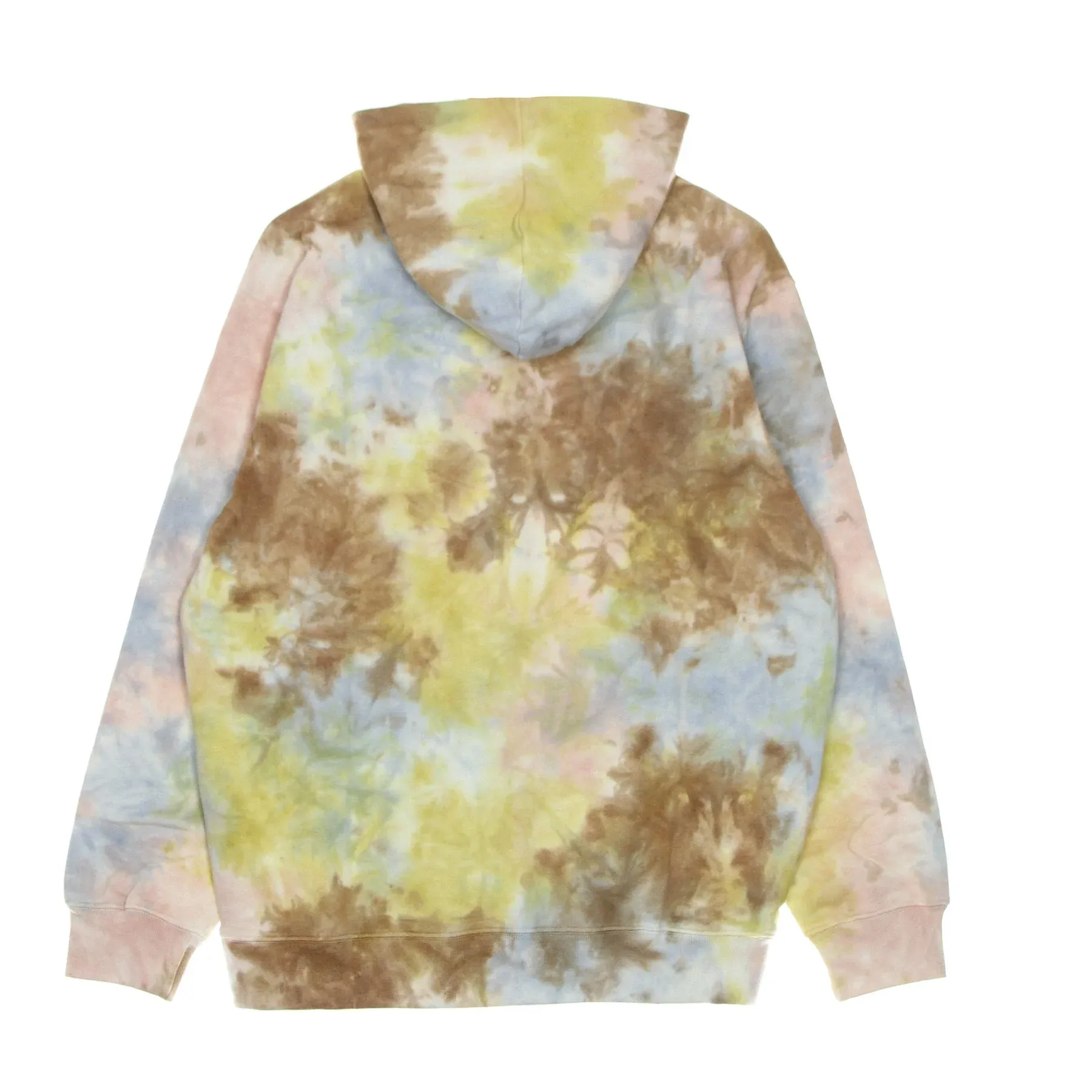 Trendy Obey Felpa Mini Bold Recycled Tie Dye Hood 112470140 toffee multi
