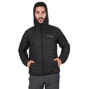 Core Utility Columbia Men Black Alpha Trail Down Hooded Jacket