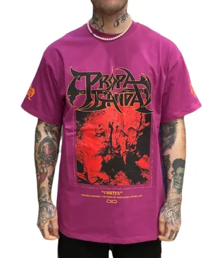 Sleek Fit Wear Propaganda Cortex T-Shirt manica corta 23SSPRTS611 purple