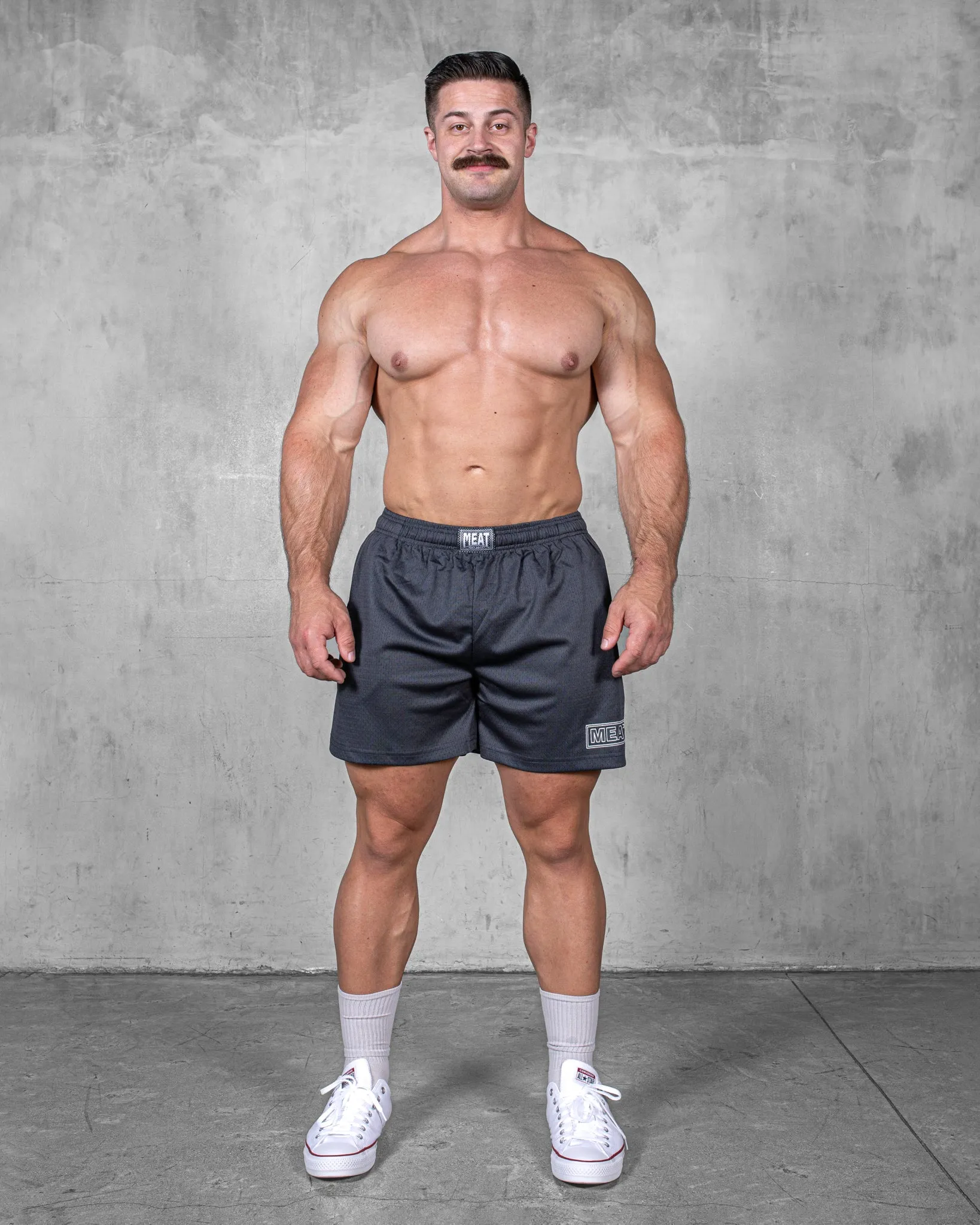 TRAINING SHORTS ?C PATCH / GREY Sport Performance