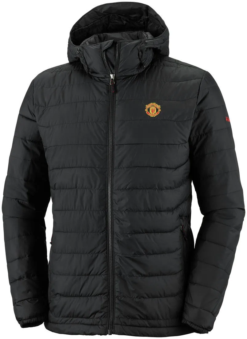 Martial-arts detachable sleeves Columbia Men Black Powder Lite Hooded Jacket