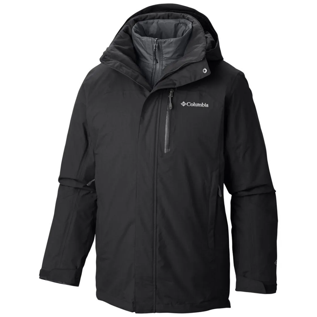 Midweight Piece wedding ceremony Columbia Men Black Lhotse II Interchange Jacket