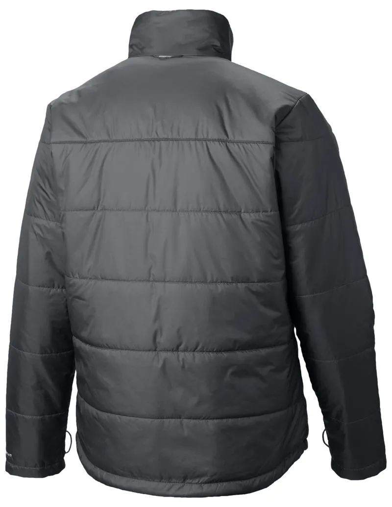 Participate Hear Columbia Men Black Lhotse II Interchange Jacket