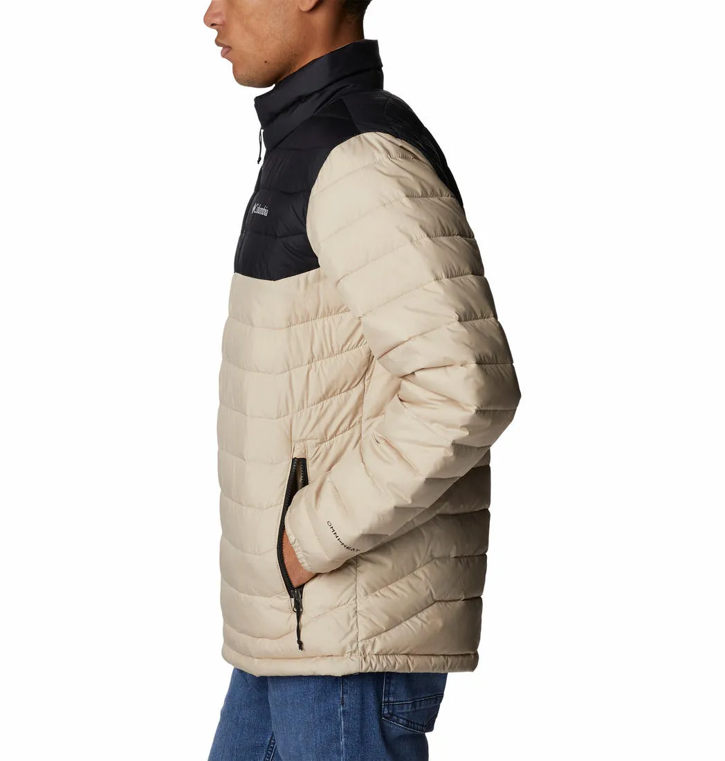 Alpine Conditions Columbia Men Brown Powder Lite Jacket
