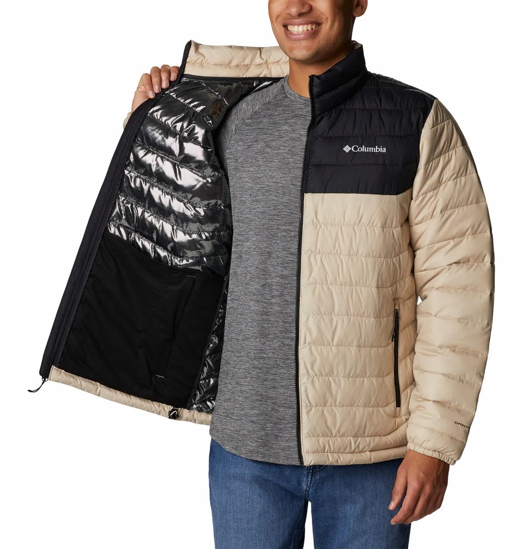 Columbia Men Brown Powder Lite Jacket Option
