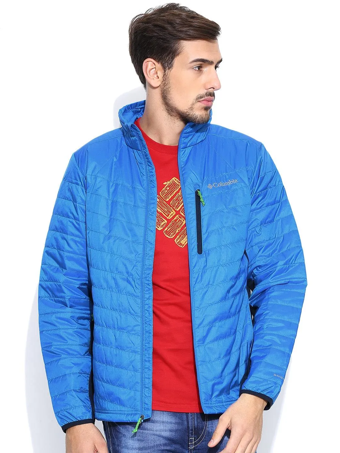 Grace Columbia Men Blue Passo Alto Jacket