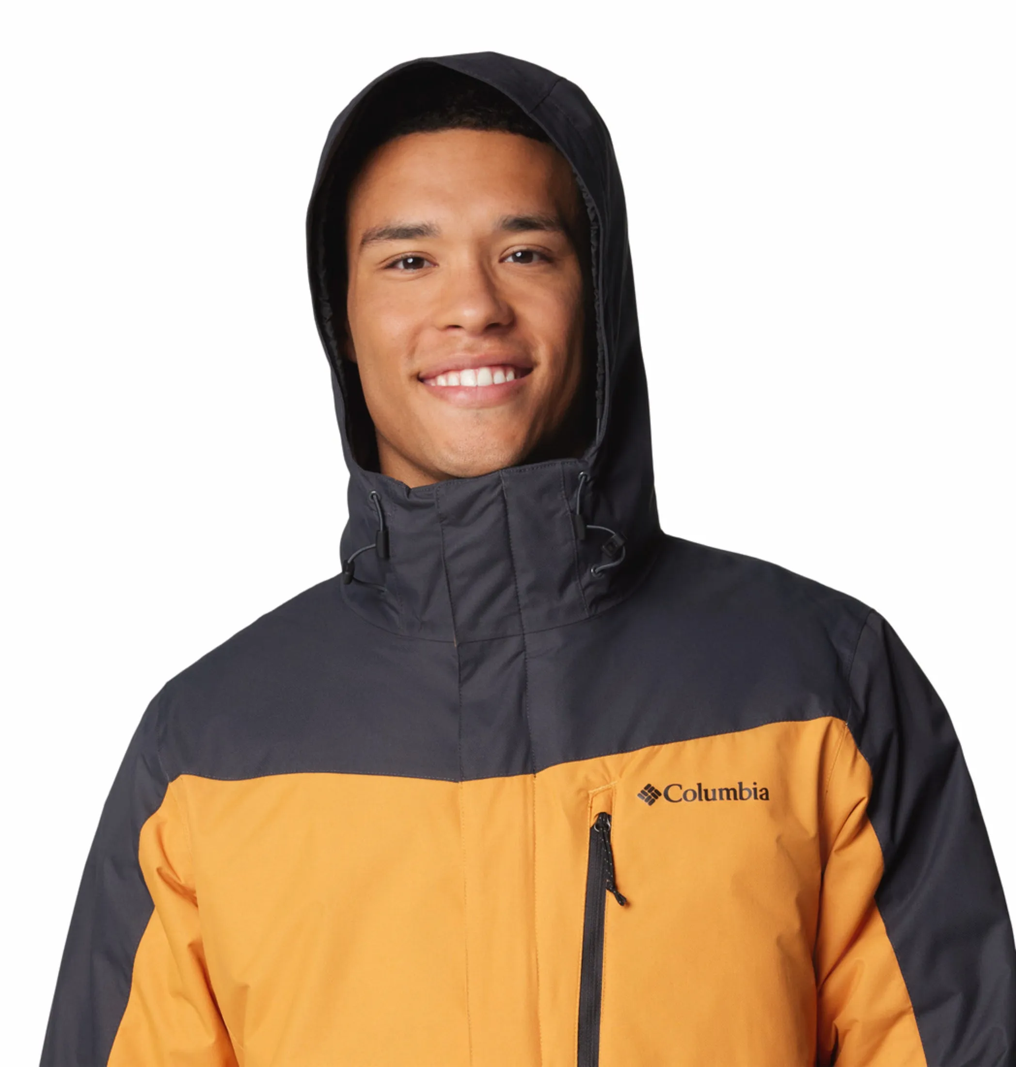 Liability Columbia Men Orange Whirlibird V Interchange Jacket