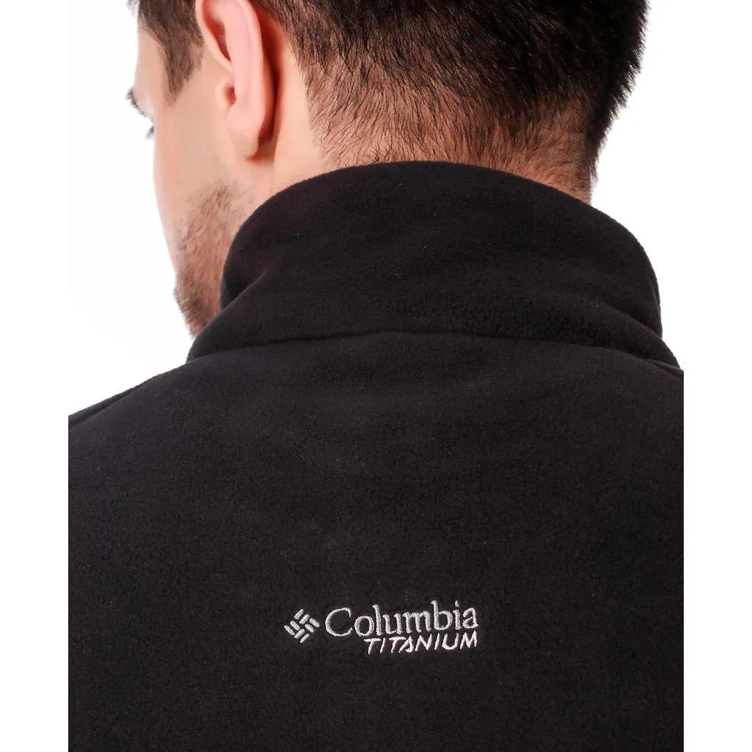 Seasonal Vibe Columbia Men Black Titan Pass 2.0 II Fleece