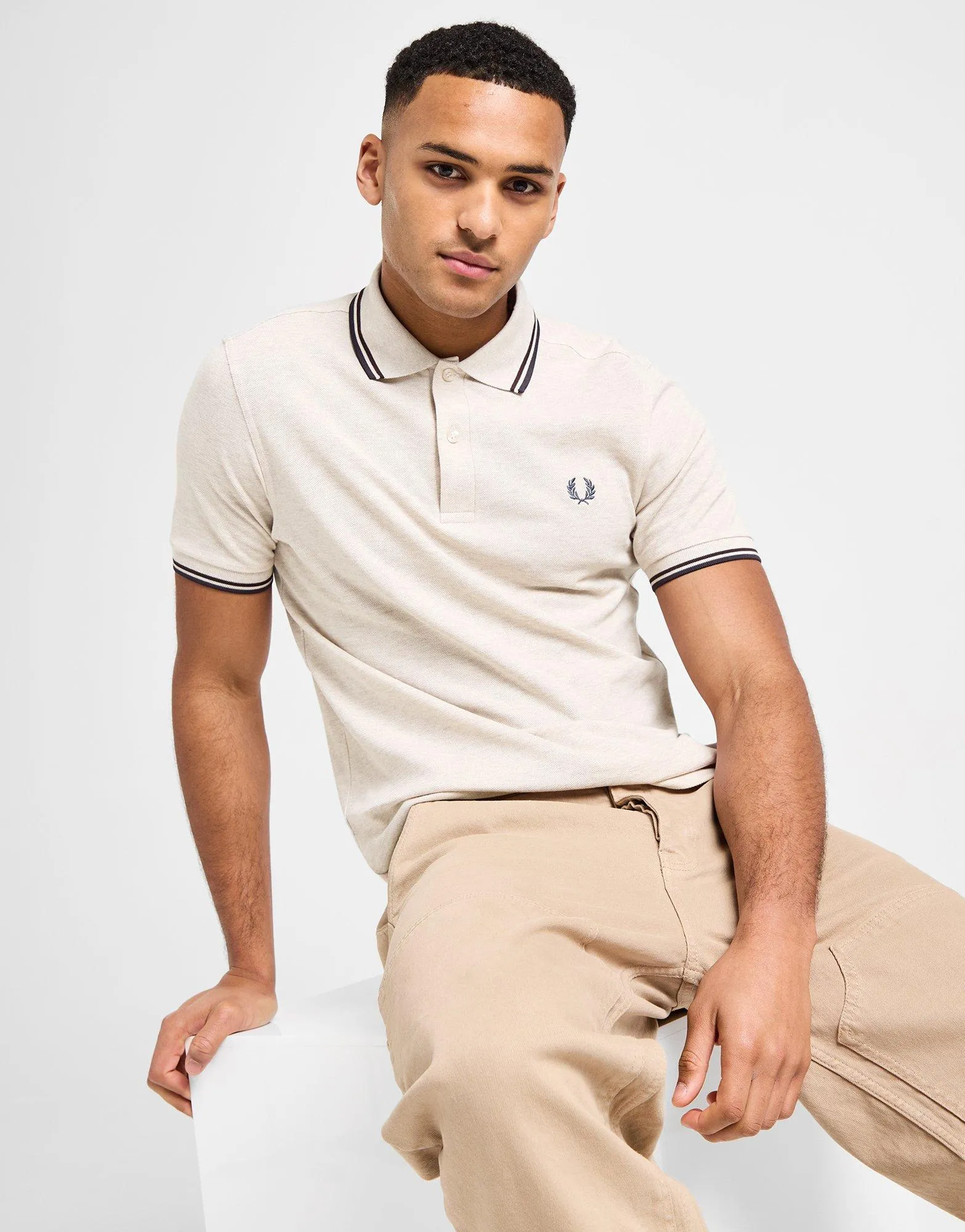 Essential Casual Summer cool Twin-Tipped Polo Shirt