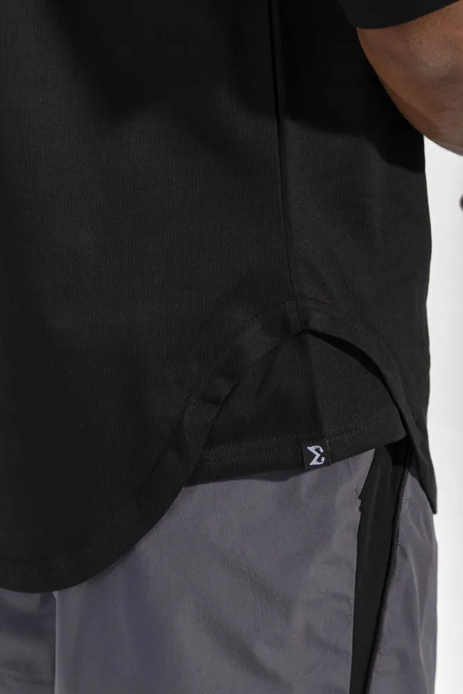 Cloud Fit Tee Black NonIrritating Vegan Mood