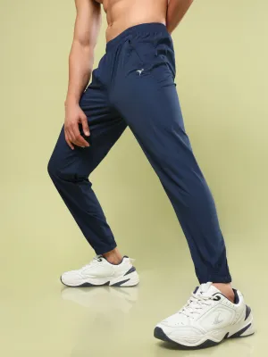 Men Solid Relax Fit Joggers with TECHNOLITE Yoga Friendly Lightweight