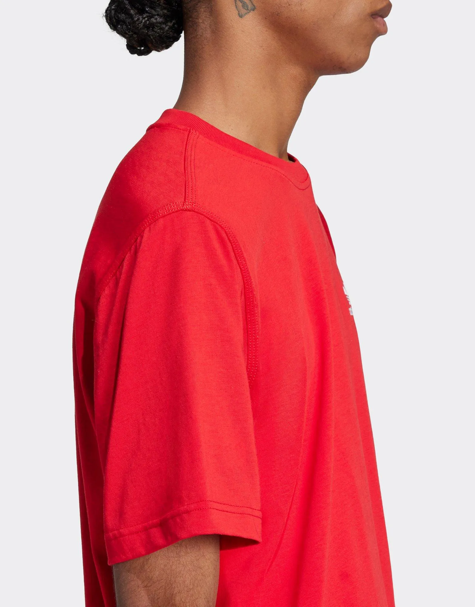Trefoil Essentials T-shirt Printed Logo Casual Fit