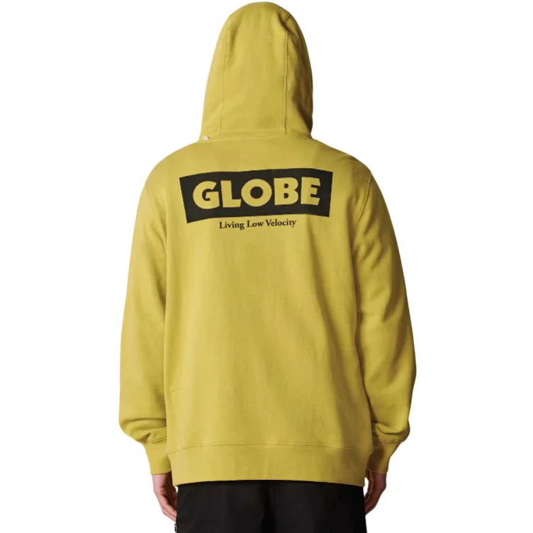 Globe felpa con cappuccio da uomo Living Low Velocity Hoddie GB02243002ACIDL verde lime dry cleanable