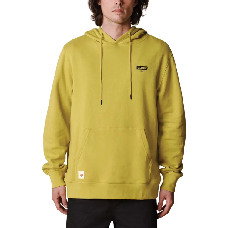 Globe felpa con cappuccio da uomo Living Low Velocity Hoddie GB02243002ACIDL verde lime product running suitability ring accents
