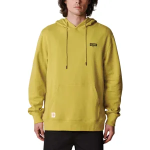 Globe felpa con cappuccio da uomo Living Low Velocity Hoddie GB02243002ACIDL verde lime Oversized Design Autumn Wear