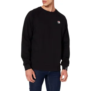 Brunch Outfit Fila felpa girocollo da uomo Heath Reglan Crew Sweat 689038 002 nero