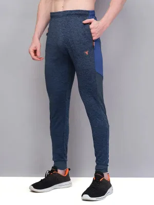 Lounge Comfort Men Melange Slim Fit Trackpants with TECHNO GUARD