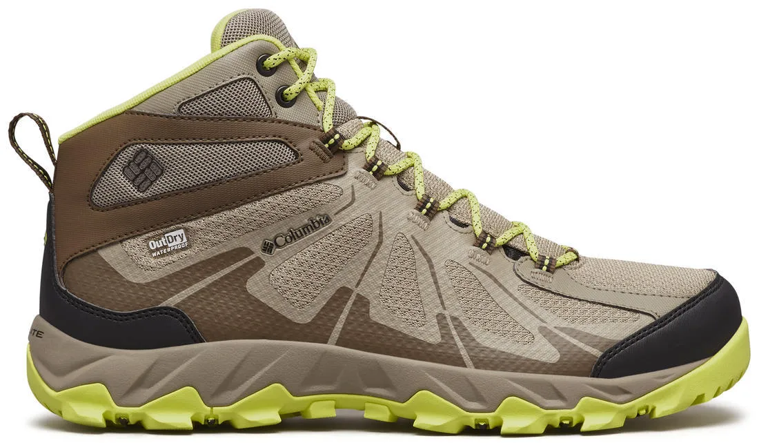 Trail Ready Support Anti-Slip Grip Columbia Men Brown PEAKFREAK XCRSN II XCEL MID OUTDRY