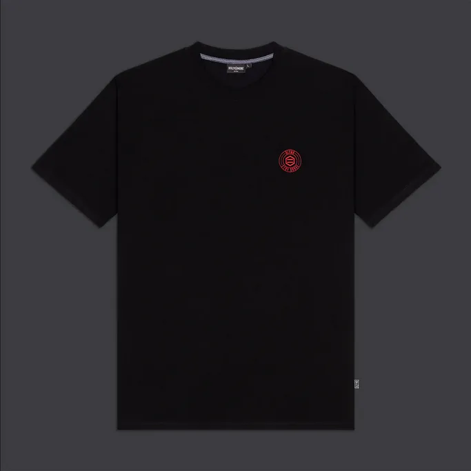Scoop neck HeatResistantMaterial Dolly Noire t-shirt da uomo manica corta Corp Academia Tee ts382-ta-01 nero