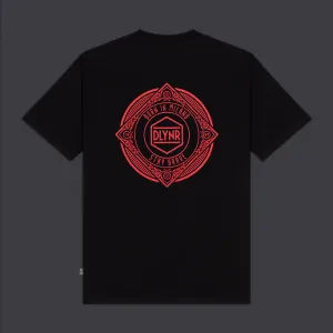 Dolly Noire t-shirt da uomo manica corta Corp Academia Tee ts382-ta-01 nero Comfy Casual Wear