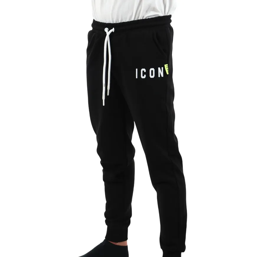 Comfort In Motion Active Cushion Icon pantalone sportivo da uomo Jogger con logo piccolo ICUS2S5P006 nero