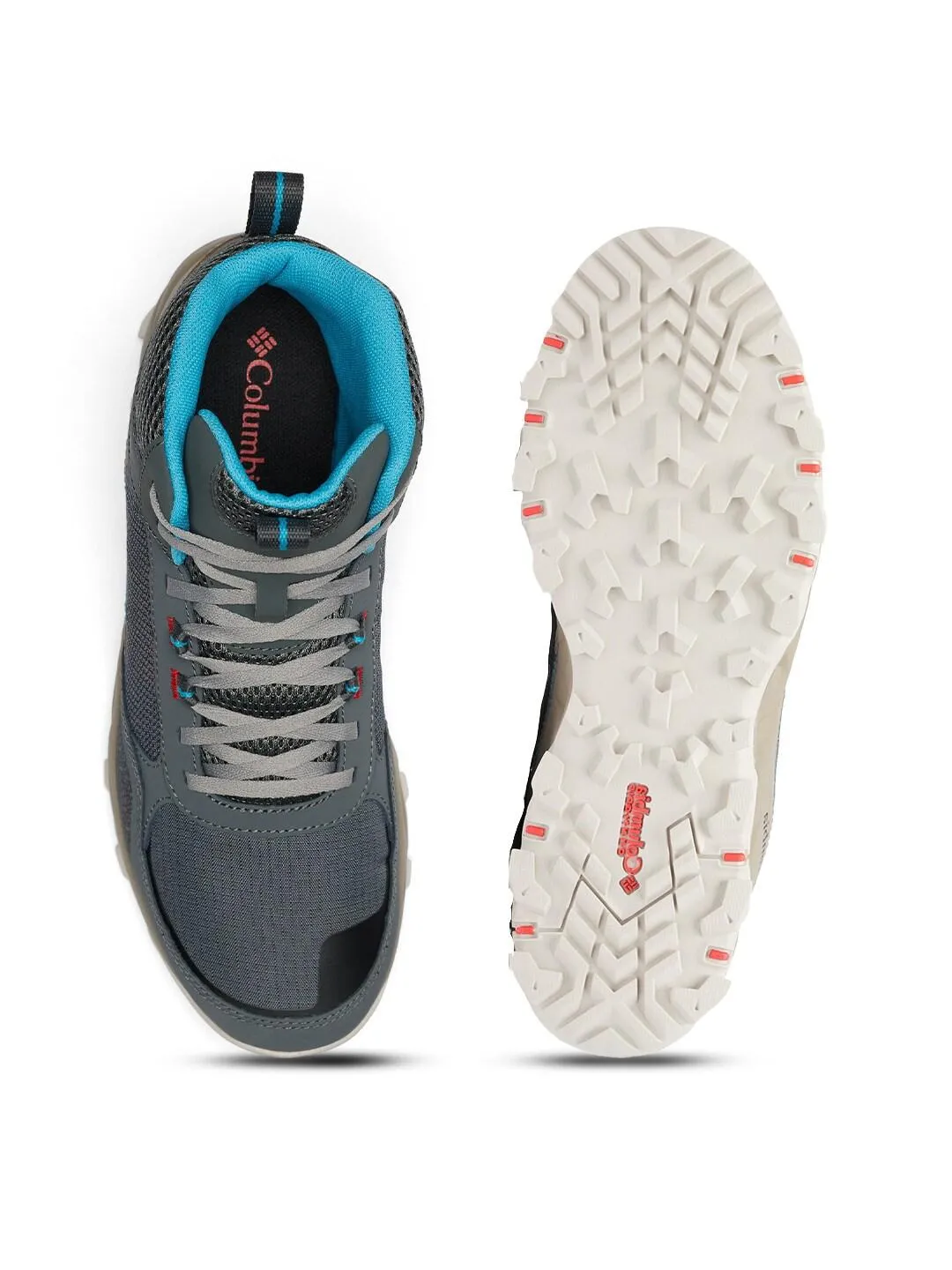 Water-Repellent Design Mountain Flexibility Columbia Men Grey FLOW CENTRE