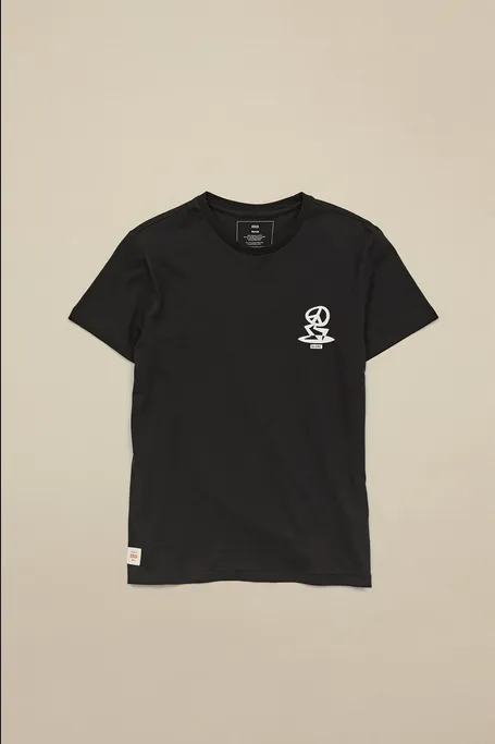 Globe t-shirt manica corta Peace Uomo Tee GB02241001 BLK black Chic Smart All-Season Comfort Wear