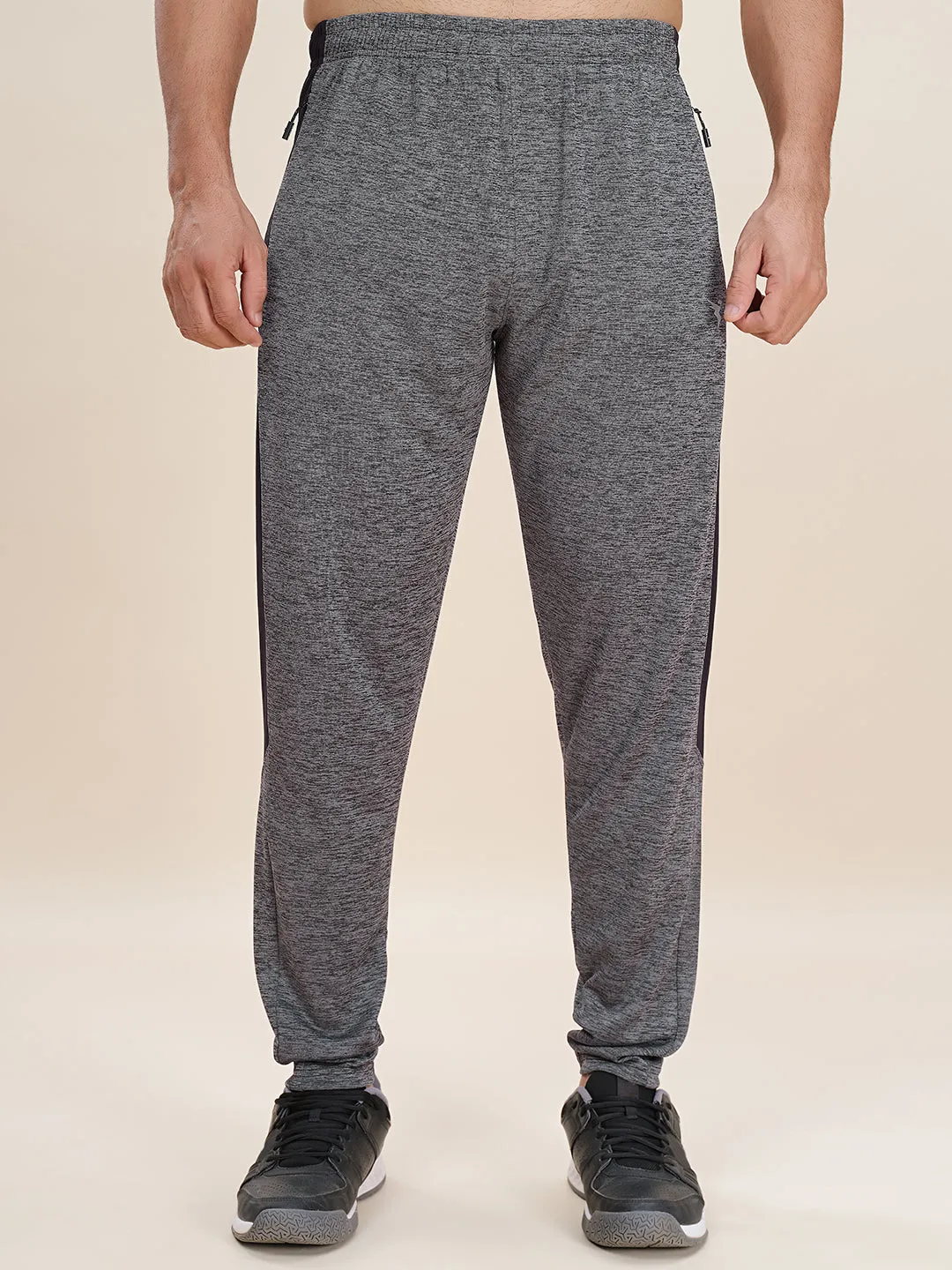 Men Plus Size Solid Slim Fit Active Trackpants Active Training Shorts