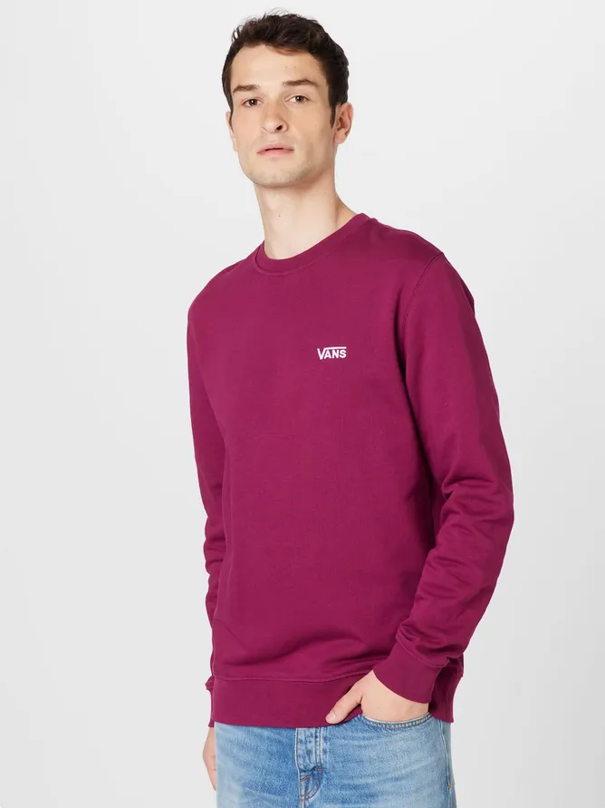 Vans Felpa da uomo Girocollo Core Basic VN0A7YDUY7Y purple Modern Bold