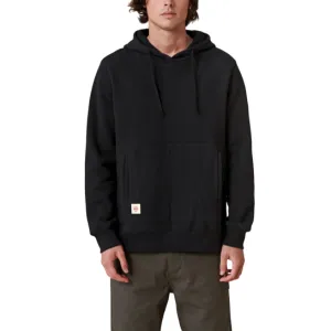 Striped Globe felpa con cappuccio da uomo Burly Hoddie GB02003001BLK nero